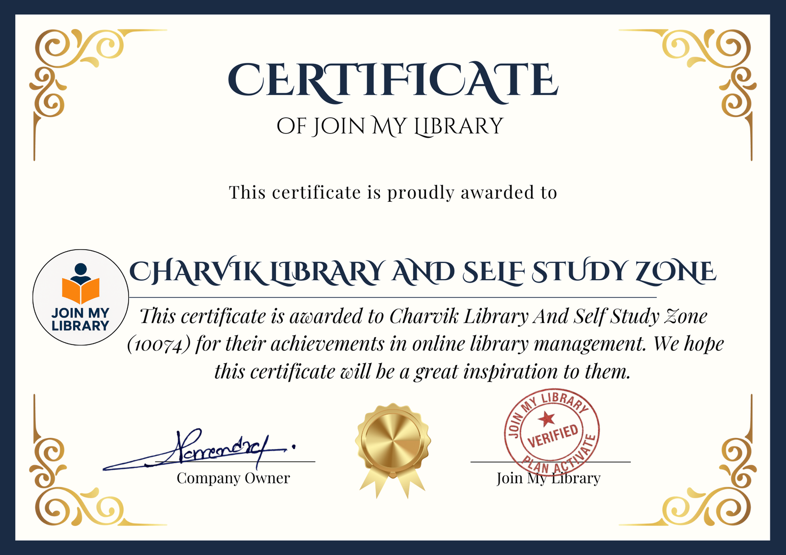 Charvik Library And Self Study Zone Image